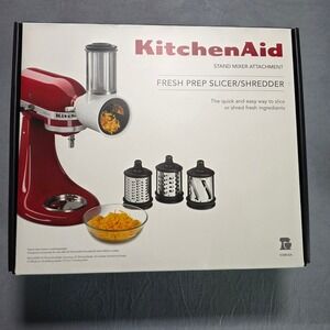 KitchenAid Fresh Prep Slicer Shredder Stand Mixer Attachment KSMVSA New